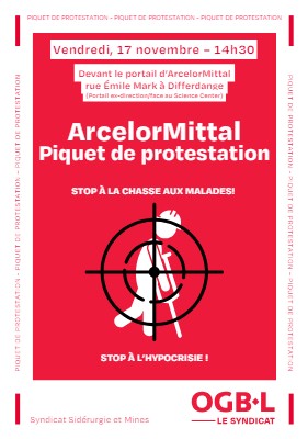 17.11.2023 - Piquet de protestation