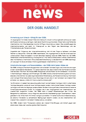 31.08.2020 - DER OGBL HANDELT
