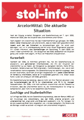 07.04.2020 - ArcelorMittal: Die aktuelle Situation