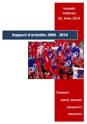 Rapport d’activité 2014 – 2019