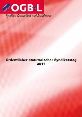 Ordentlicher statutarischer Syndikatstag 2014