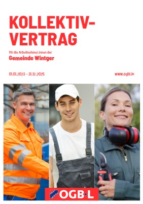 Kollektivvertrag für die Arbeitnehmer.innen der Gemeinde Wintger - 01.01.2023 – 31.12.2025
