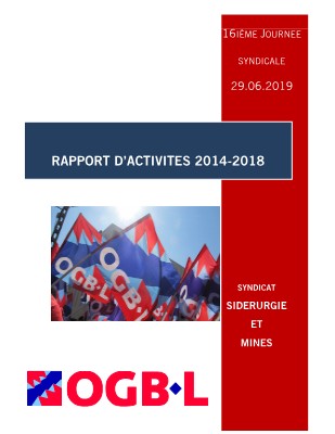 Rapport d'activités 2014-2018